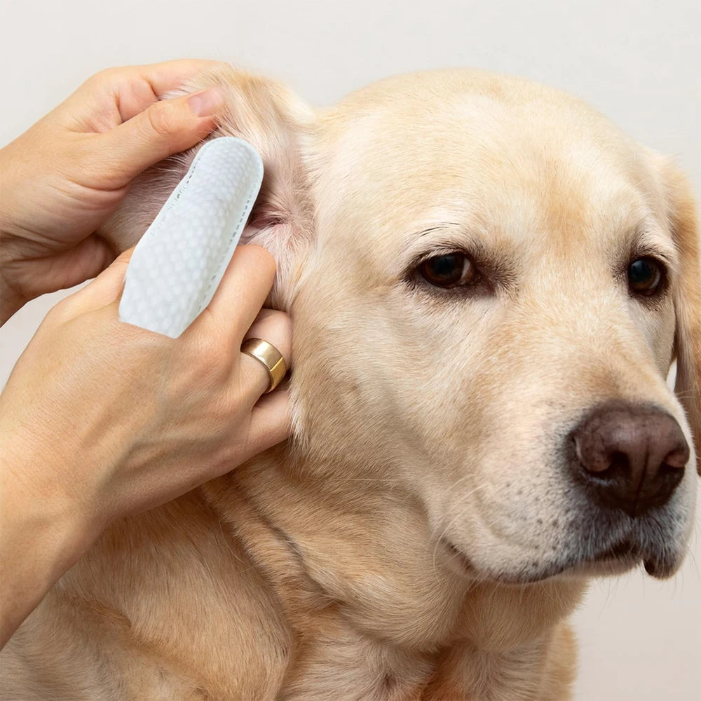 Dog Ear Cleaner Finger Wipes