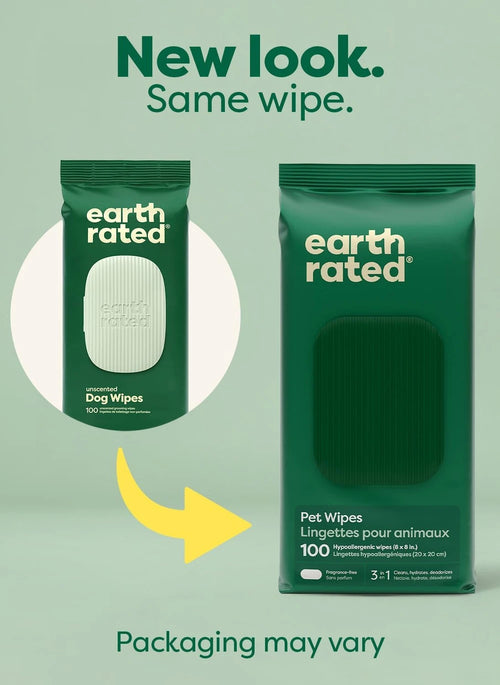 Earth Rated Dog Grooming Wipes