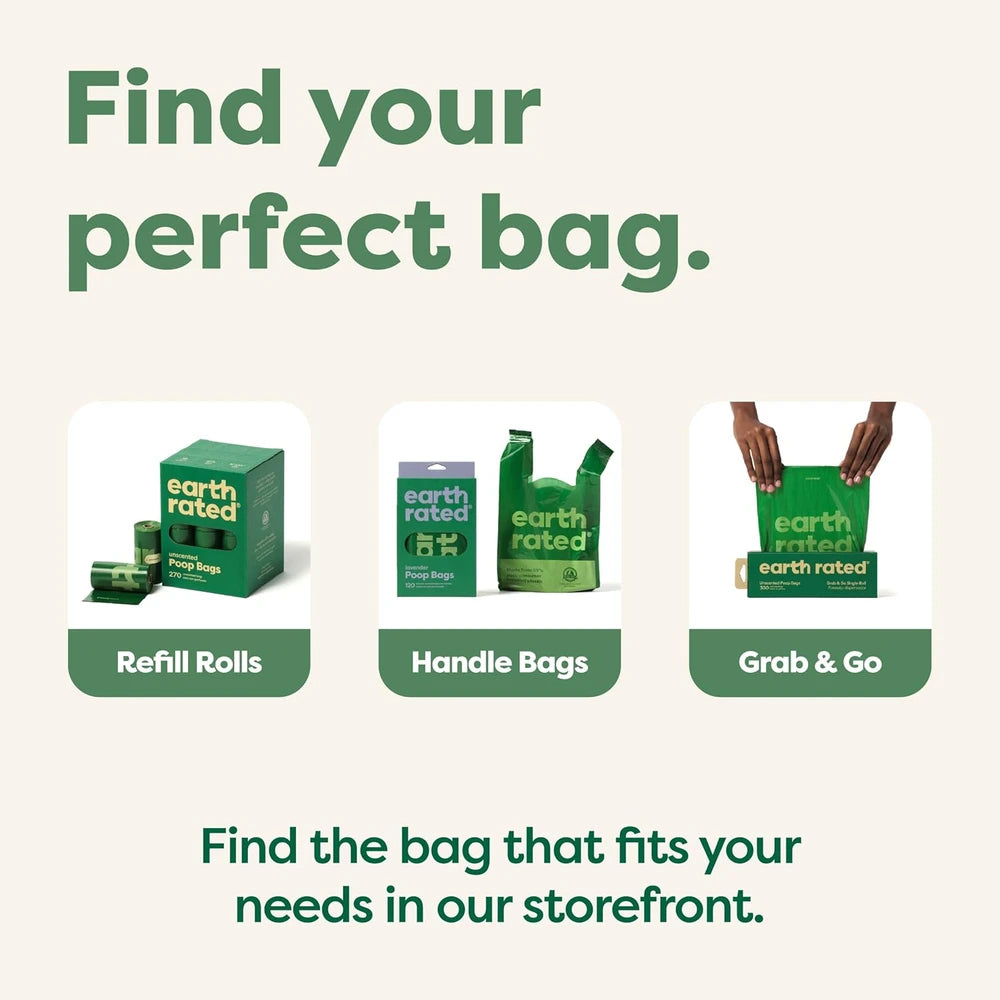 Lavender Scented Dog Poop Bag Refills